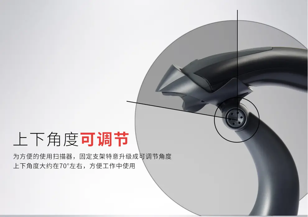 霍尼韋爾（honeywell） 1400G 二維碼影像掃描器 可掃電子屏幕 農(nóng)資醫(yī)藥掃碼器 含支架
