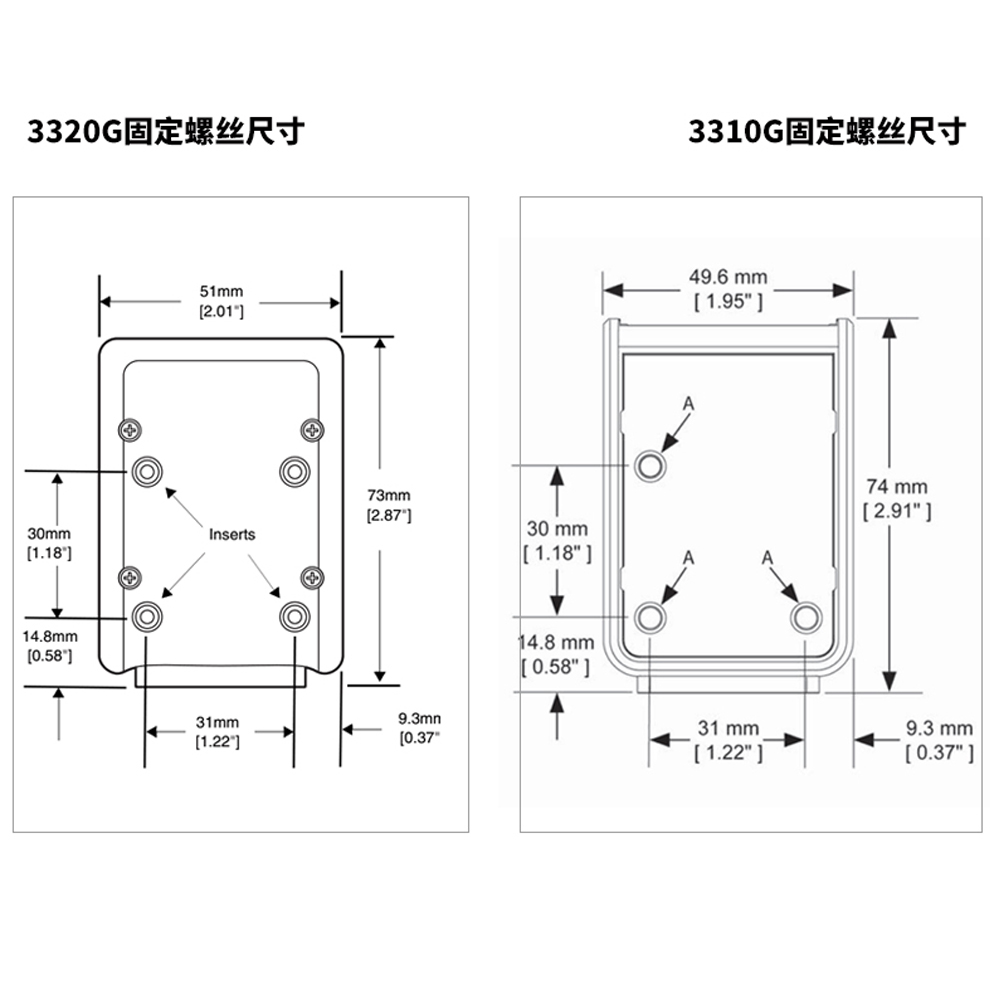 尼韋爾3320G 3320GHD eio 3310g固定式掃碼平臺條碼掃描槍一二維碼掃碼器流水線專用掃碼槍 3320GHD高精版USB口